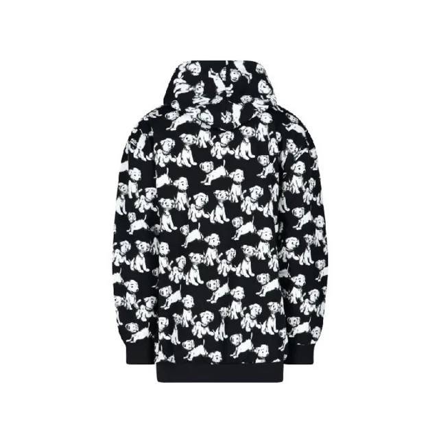 Celine Hooded Printed Dogs Sweatshirt, photo 3 of 5 from Balardi