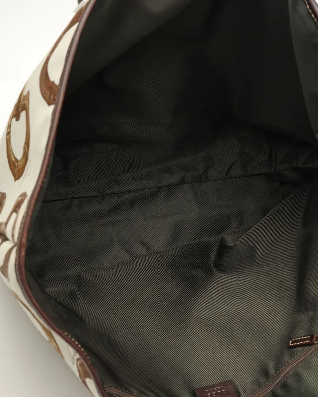 Gucci Bamboo Horsebit Print Tote bag in Canvas from A Retro Tale, photo 6 of 9