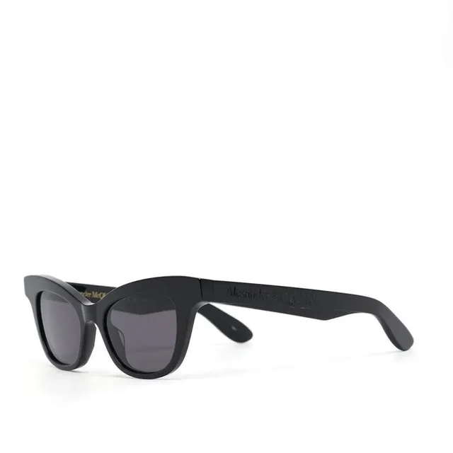 Alexander McQueen AMQ AM0381S Sunglasses, Black/Smoke from Cultstatus, photo 1 of 1