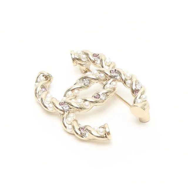 Chanel CC Brooch in Cashmere from A Retro Tale, photo 2 of 5