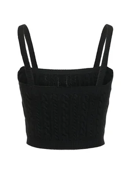Alessandra Rich Crop top with applied details in 100% Wool, photo 5 of 5 from LUISAVIAROMA