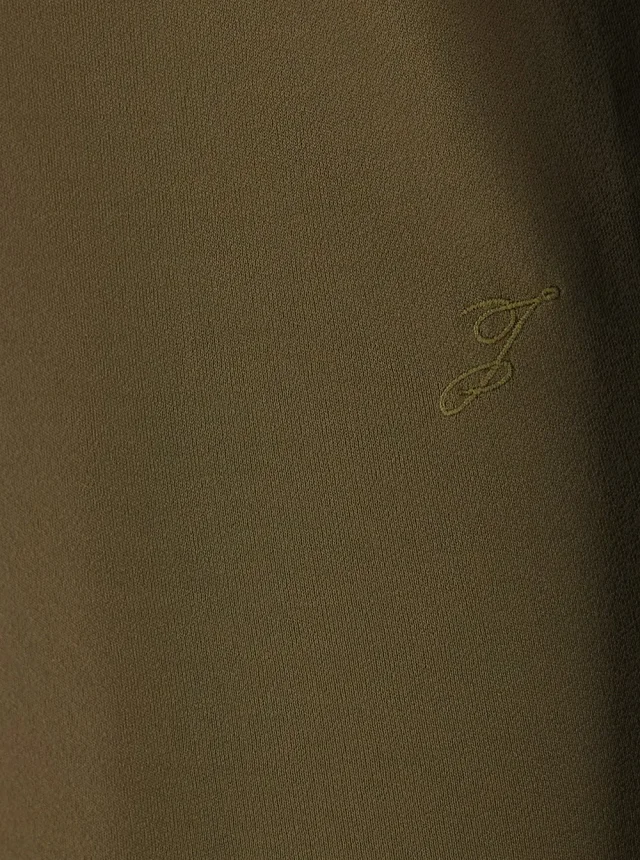 JACQUEMUS 'La Robe Mistral' Green Dress with boat neckline and cut-out with draping on the back in viscose for women in Green 83% Viscose 17% Polyamide, photo 5 of 6 from Gaudenzi Boutique