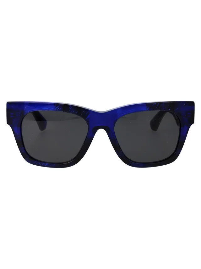 Burberry 0be4424 Check Blue Acetate Sunglasses in Blue from HEWI