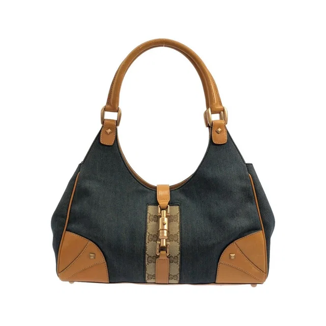 Gucci Bag Handbag Blue in Blue Canvas from The Reluxe