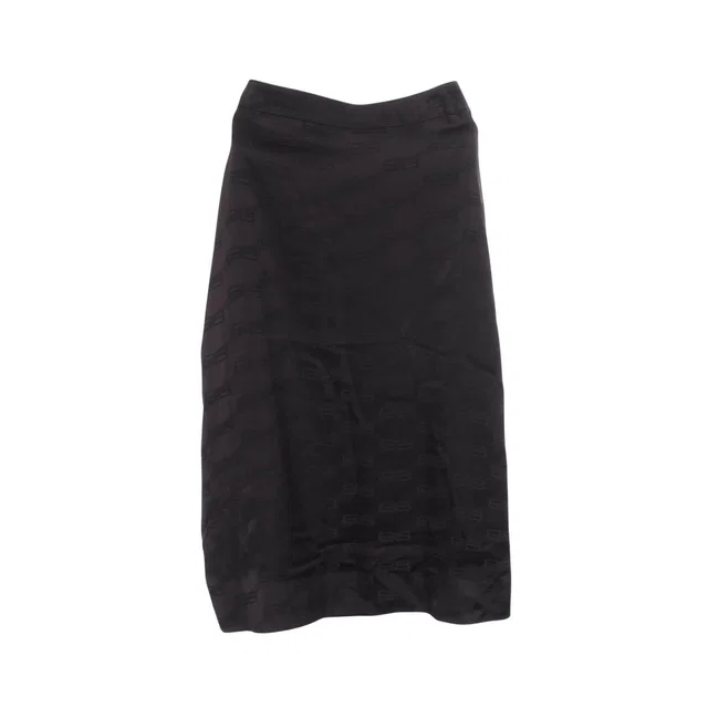 Balenciaga BB Monogram Rayon Skirt from LuxUness