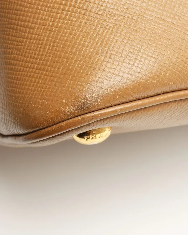Prada Studded Saffiano Bag in Saffiano leather from A Retro Tale, photo 9 of 13