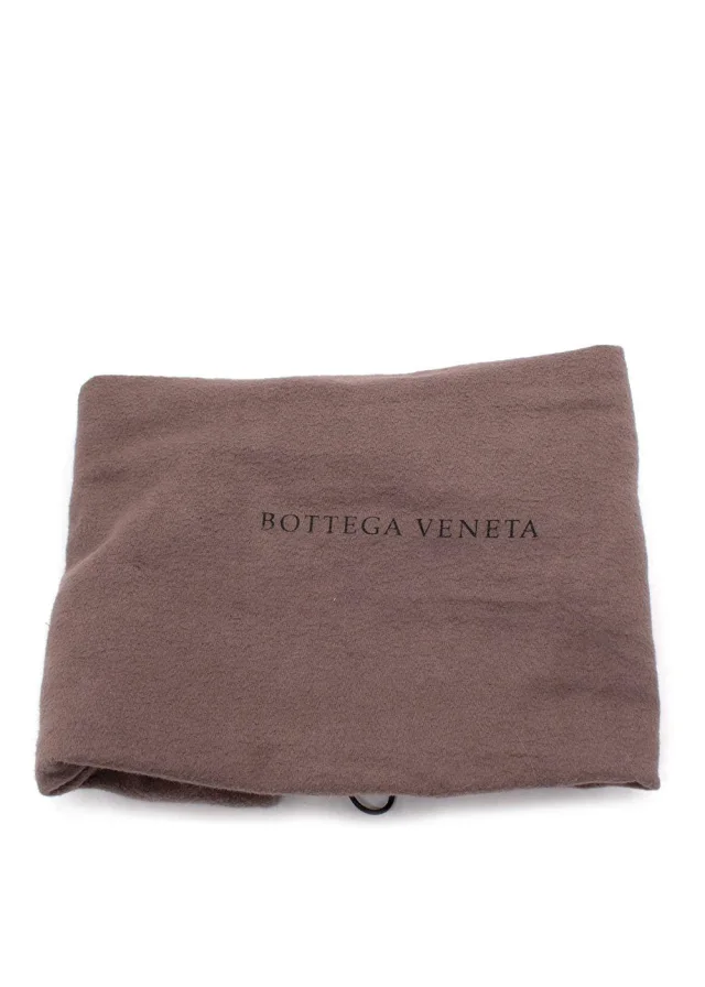 Bottega Veneta Black Large Pochette/document holder in Black Woven leather from HEWI, photo 10 of 10