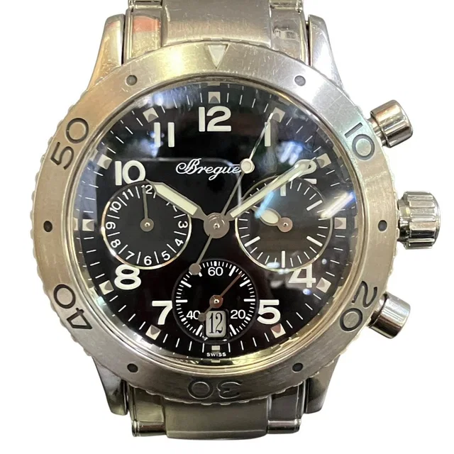 Breguet Transatlantique Type XX Stainless Steel Watch from LuxUness