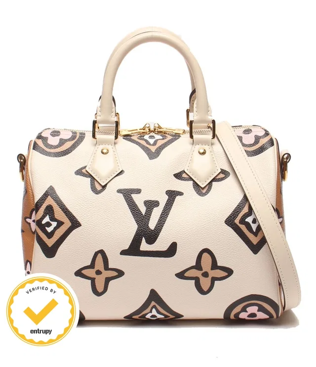 Louis Vuitton 2-Way Shoulder Bag Crossbody Wild at Heart Speedy Bandouliere 25 from The Reluxe