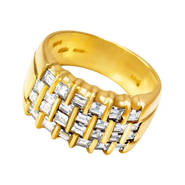 Damiani diamond ring in Yellow Gold from Gray And Sons