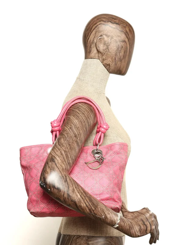 Dior Cannage Panarea Tote Bag in Coated canvas from A Retro Tale, photo 9 of 9