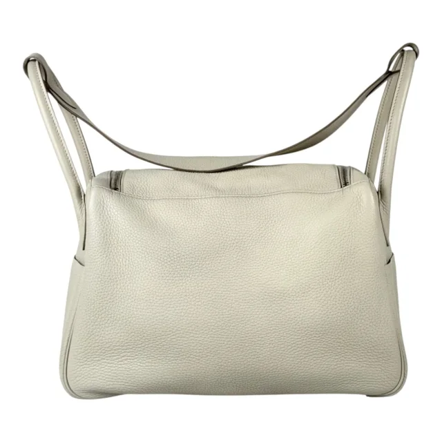 Hermès Lindy 34cm Bag in Beton Togo with PHW in Togo leather from Luxury Promise, photo 3 of 7