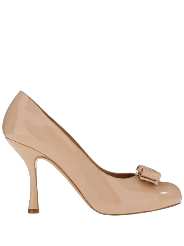 Ferragamo Pump — Beige in Beige, image 1 of 1 from italist