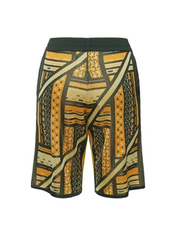 Ahluwalia Sports shorts with geometric pattern in 100% Viscose, photo 11 of 11 from LUISAVIAROMA