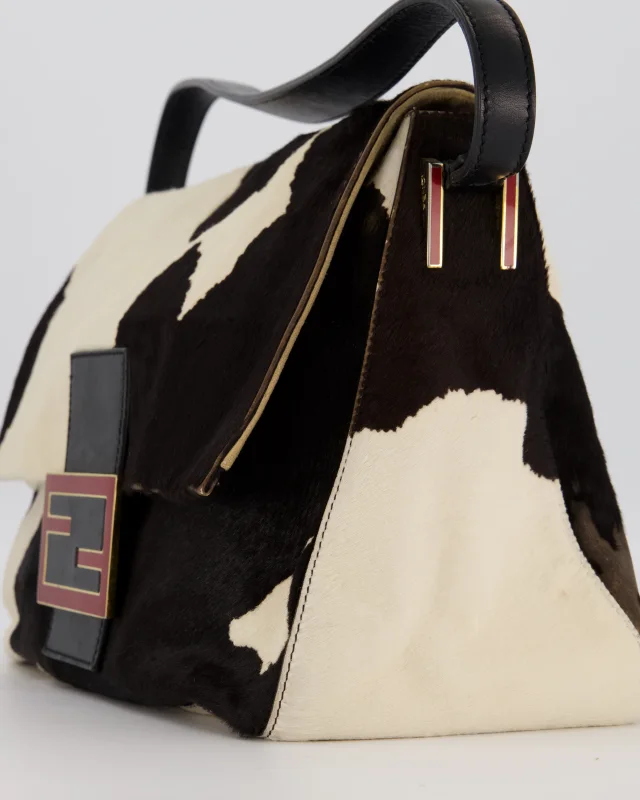 Fendi Vintage Large Mamma Baguette Bag in Red Leather from Sellier, photo 10 of 12