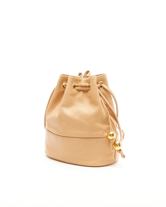 Chanel CC Caviar Bucket Bag in Caviar leather from A Retro Tale, photo 3 of 7