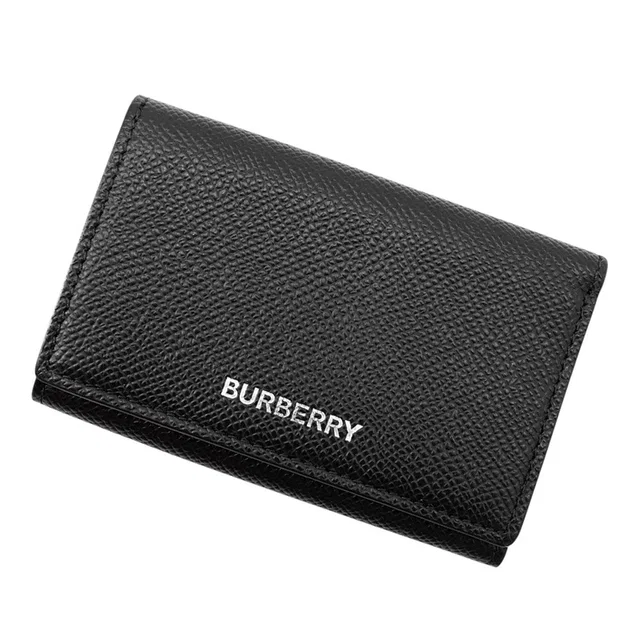 Burberry Compact wallet Black8017455 Leather in Leather from GALLERY RARE