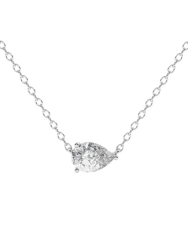 Lab Grown Diamonds 14K 1.00 ct. tw. Lab-Grown Diamond Necklace, image 1 of 1 from Gilt