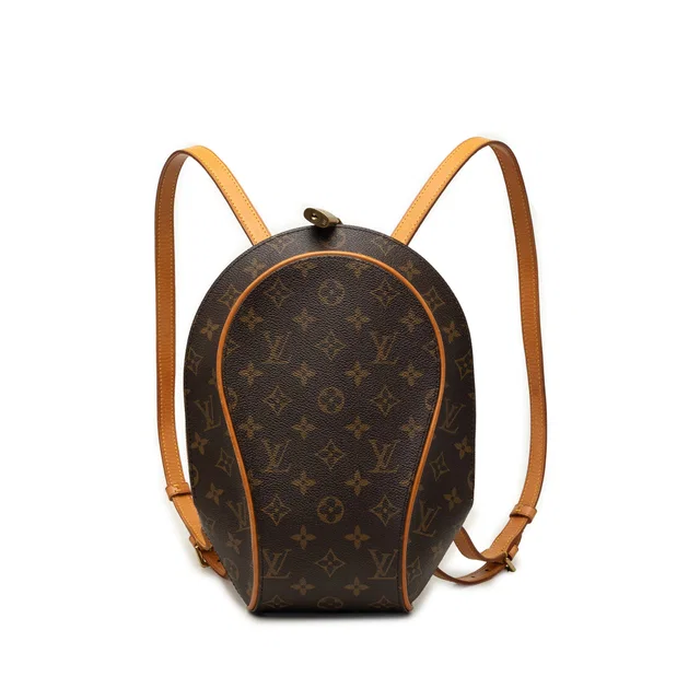 Brown Louis Vuitton Monogram Ellipse Sac a Dos Backpack in Brown Coated canvas from Designer Revival