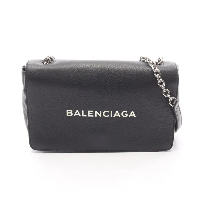 Balenciaga Shoulder Bag Leather Black in black Leather from Poshmark