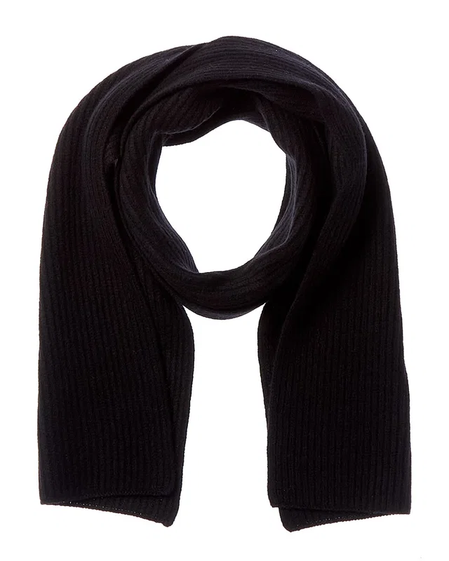 NAADAM Collection Ribbed Wool & Cashmere-Blend Scarf, image 1 of 1 from Gilt