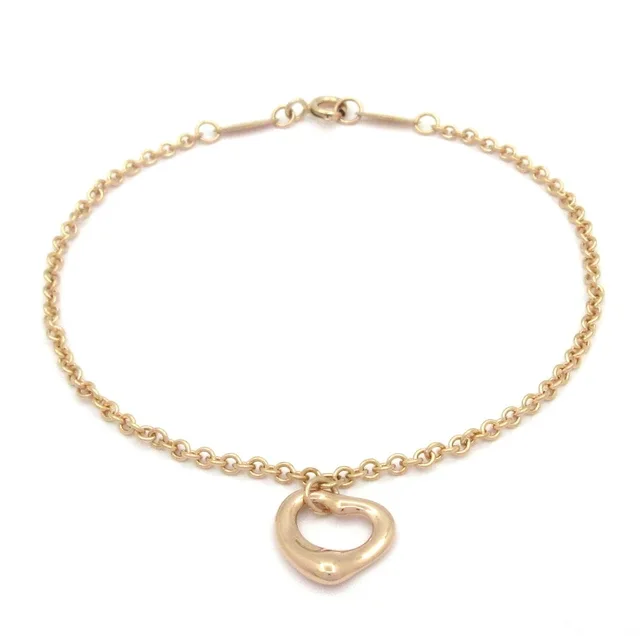 Tiffany & Co. Bracelet Open Heart 18k Pink Gold in Pink from The Reluxe