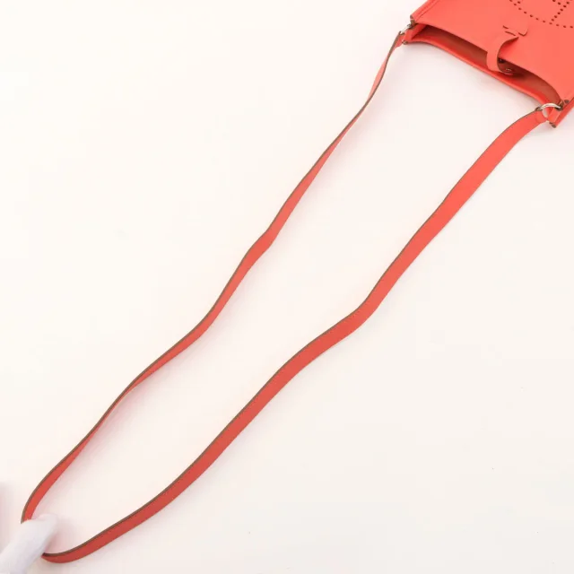 Hermès 2013 Evelyne TPM Rose Jaipur in Pink Epsom leather from VINTAGE QOO TOKYO, photo 12 of 13