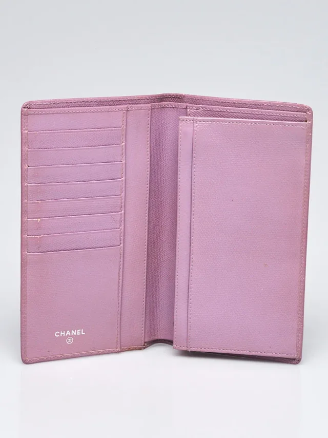 Chanel Light Purple Caviar Leather L Yen Wallet in Purple Caviar leather from Yoogis, photo 2 of 8