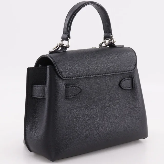 Louis Vuitton Lockme Ever Mini Calfskin 2way bag in Black Calfskin from LuxUness, photo 3 of 17