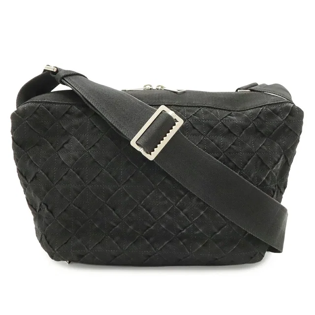 Bottega Veneta Intrecciato Canvas Shoulder Bag in Woven leather from LuxUness