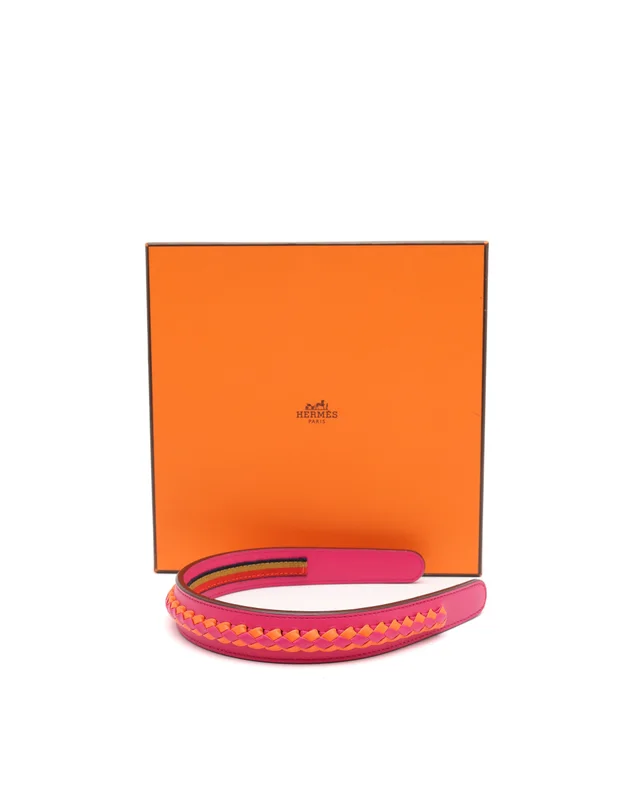 Hermès Glenda Headband in Leather from A Retro Tale, photo 2 of 6