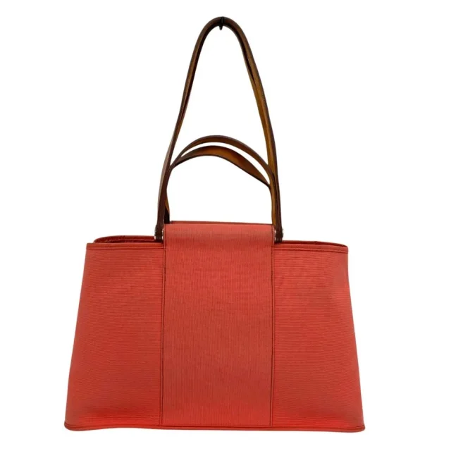 Hermès Cabag Elan 2way bag in Pink Canvas from LuxUness, photo 10 of 16