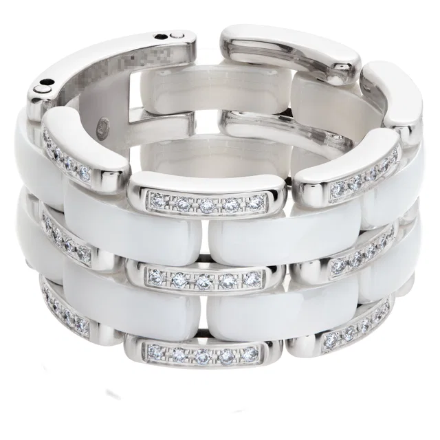 Chanel Ultra eternity band in White White Gold from Gray And Sons