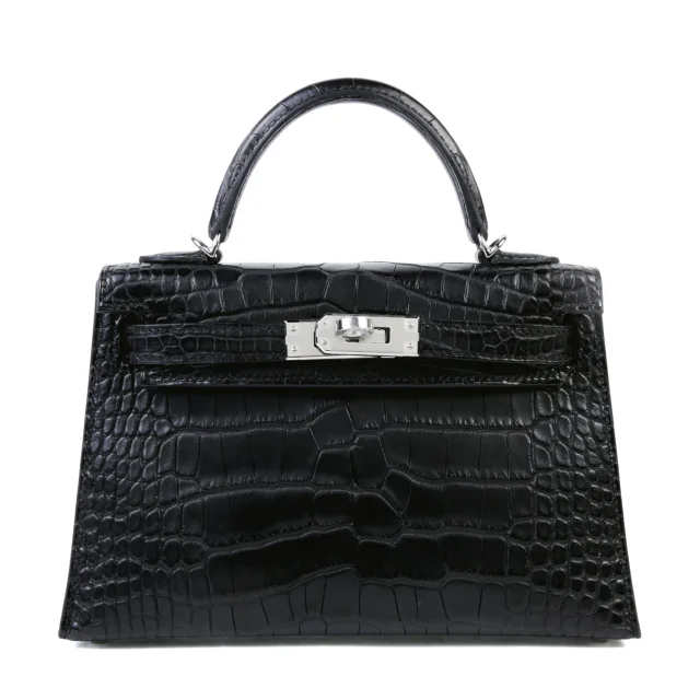 Hermès Mini Kelly II Noir (89) from Ginza Xiaoma