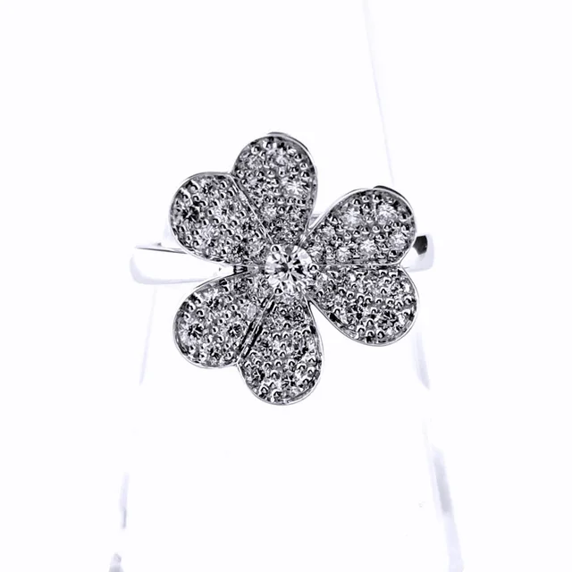 Van Cleef & Arpels Frivole Small Diamond Ring from The Reluxe