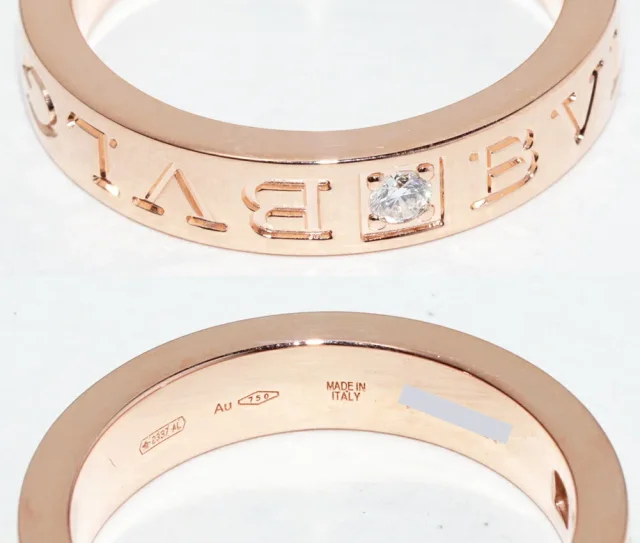 Bvlgari B.zero1 Au750 Diamond Ring Size 52 from LuxUness, photo 5 of 6