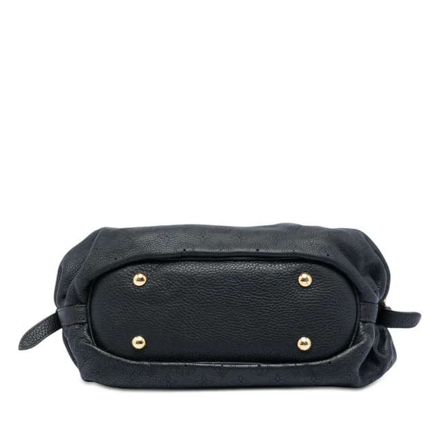 Black Louis Vuitton Monogram Mahina XS Crossbody Bag in Black Leather from Designer Revival, photo 2 of 2