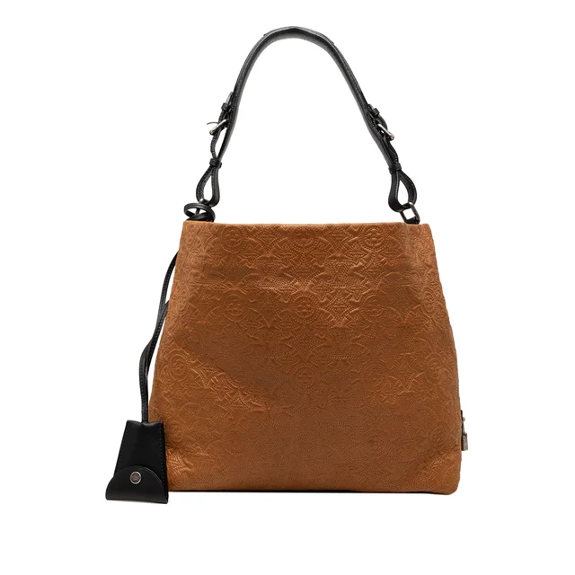 Brown Louis Vuitton Monogram Antheia Hobo GM in Brown Lambskin from Designer Revival, photo 1 of 1