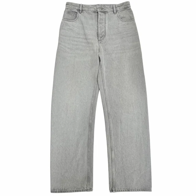 Bottega Veneta Denim Cotton Pants in Denim from LuxUness