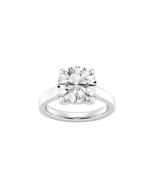 Lab Grown Diamonds 14K 5.00 ct. tw. Lab-Grown Diamond Solitaire Engagement Ring, image 1 of 1 from Rue La La