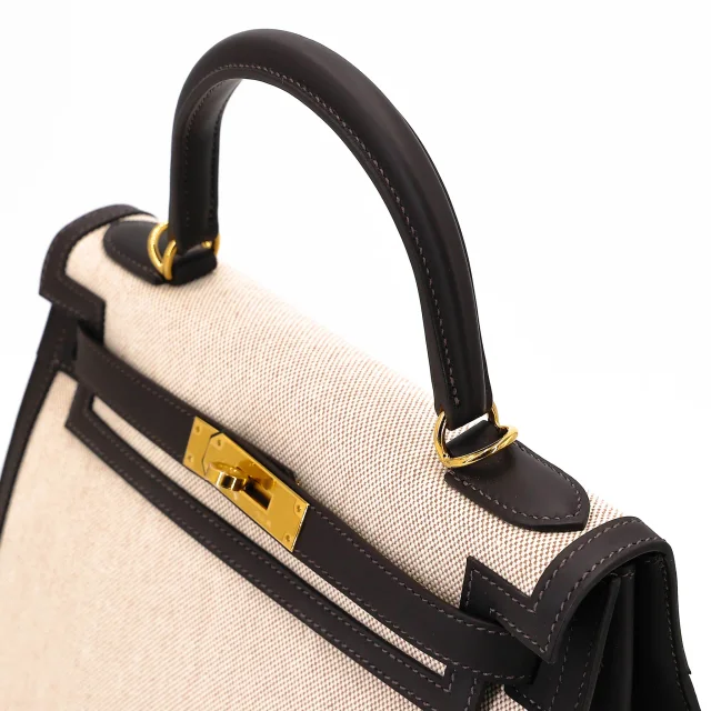Hermès Kelly 28 Bai Brun（T3） in Swift leather from Ginza Xiaoma, photo 3 of 4