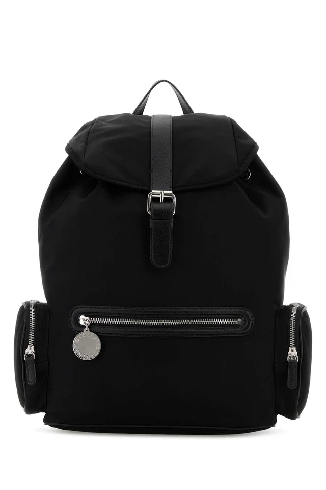 Stella McCartney Nylon Backpack — Black in Black Nylon from HEWI
