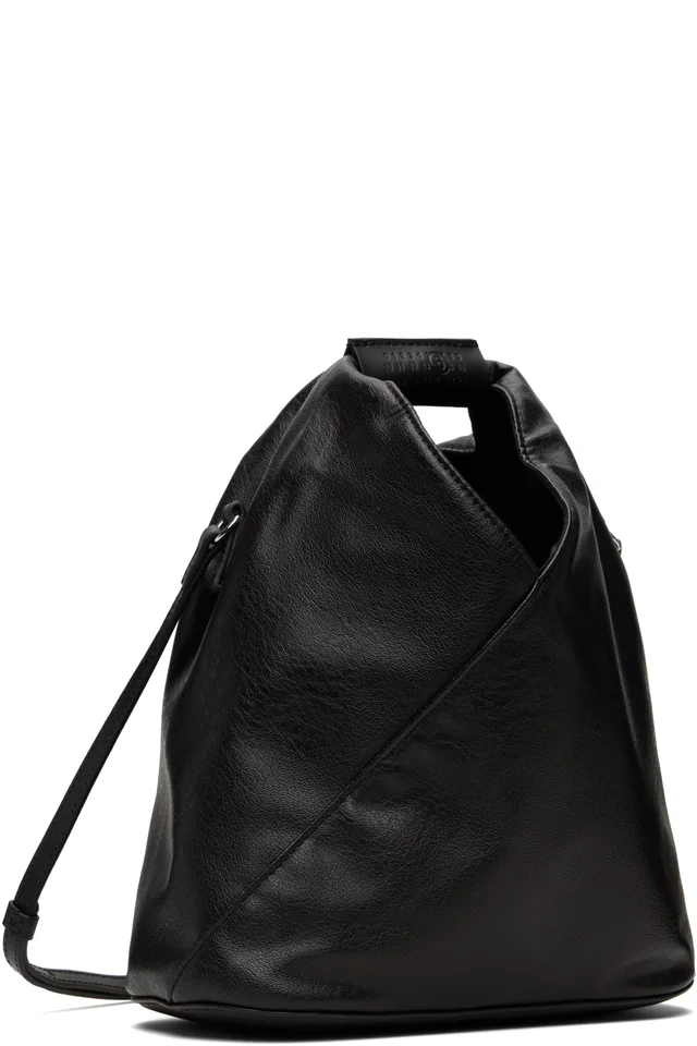 MM6 Maison Margiela Black Triangle Crossbody Bag, photo 2 of 4 from SSENSE