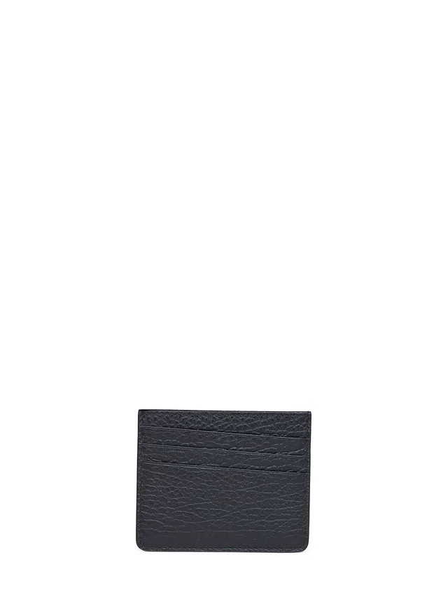 Maison Margiela Card Case — Black Calf Leather Wallets & Purses in Black Calfskin from HEWI