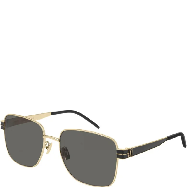 SAINT LAURENT YSL SLM55 Aviator Signature, Gold/Grey from Cultstatus, photo 1 of 1