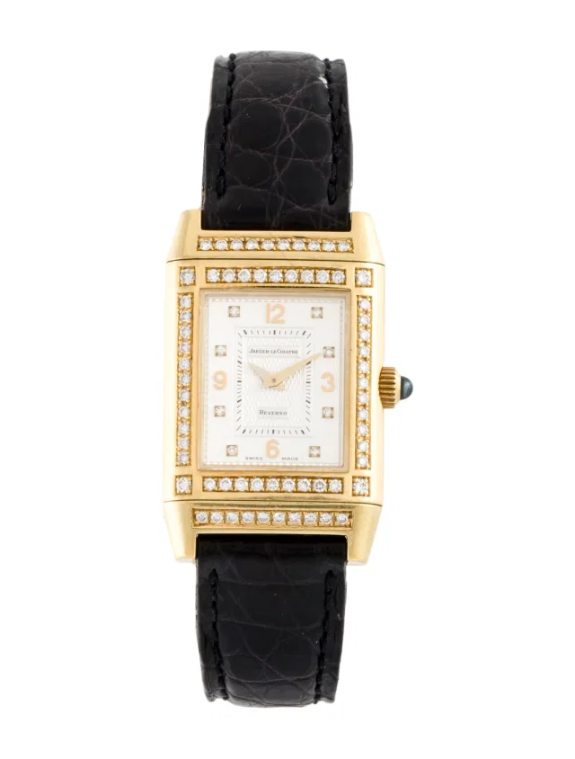 Jaeger-LeCoultre Reverso Lady Florale Watch in multicolor Crocodile from The RealReal