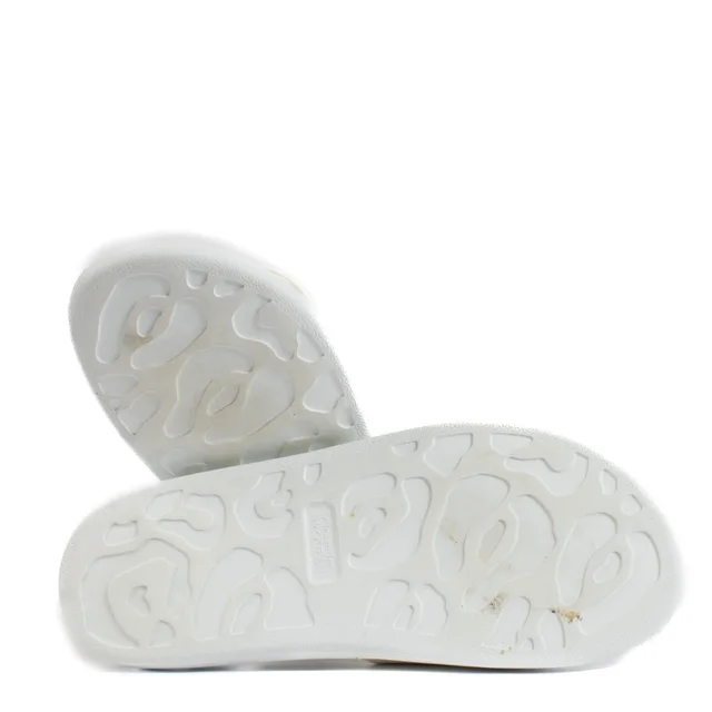 Alexander McQueen White Leather Logo Sandals - Size 38,5 in White Leather from Labellov, photo 3 of 3