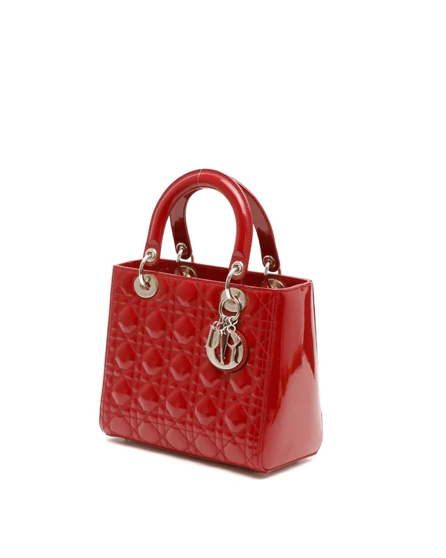 Medium Patent Lady Dior Bag in Patent leather from A Retro Tale, photo 3 of 9