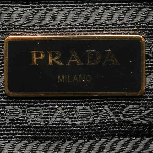 Prada Jacquard Tote Bag in Canvas from A Retro Tale, photo 6 of 8