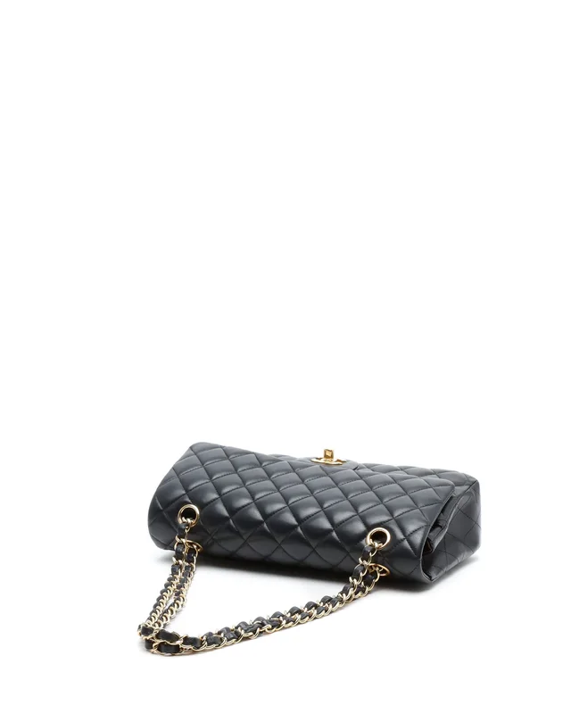 Chanel Classic Medium Double Flap Bag in Woven leather from A Retro Tale, photo 4 of 13